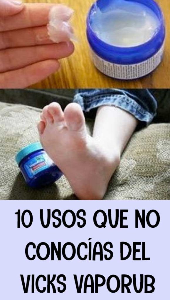 10 usos que no conocías del Vicks Vaporub