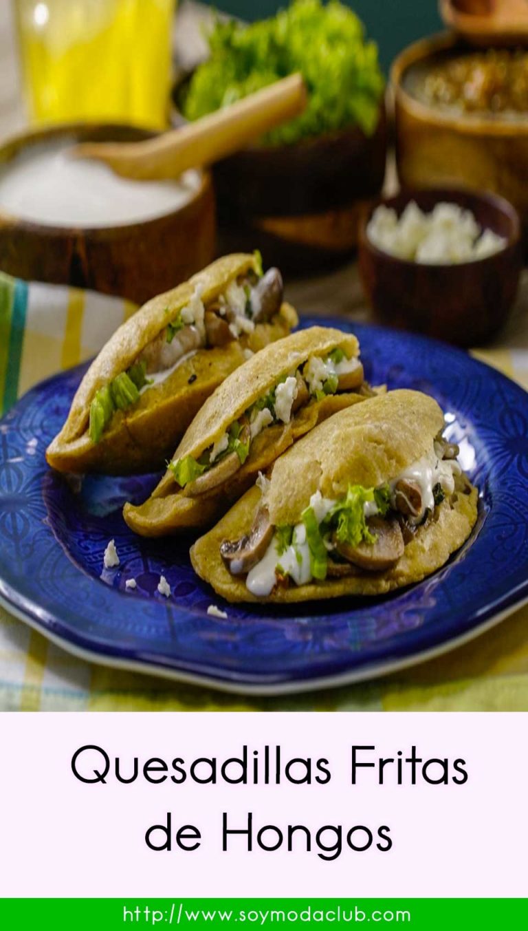 Quesadillas Fritas de Hongos Un plato diferente pero rico